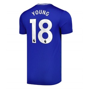 Everton Ashley Young #18 Hemmatröja 2024-25 Kortärmad